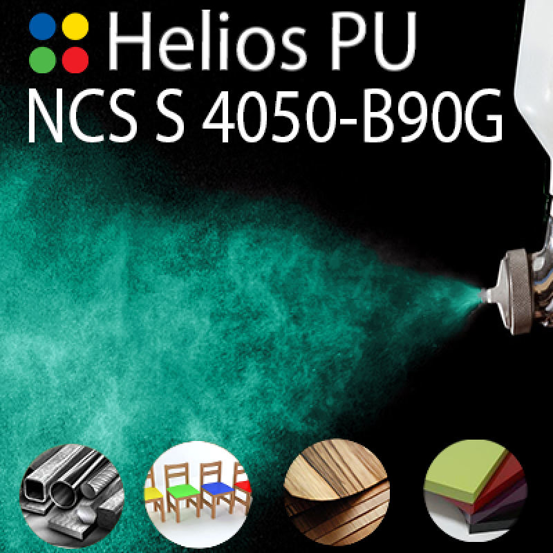 NCS S 4050-B90G шовковисто матова, 1 компонентна високоеластична поліуретанова емаль HELIOS PU - 1кг NCS S 4050-B90G шовковисто матова, 1 компонентна високоеластична поліуретанова емаль HELIOS PU - 1кг