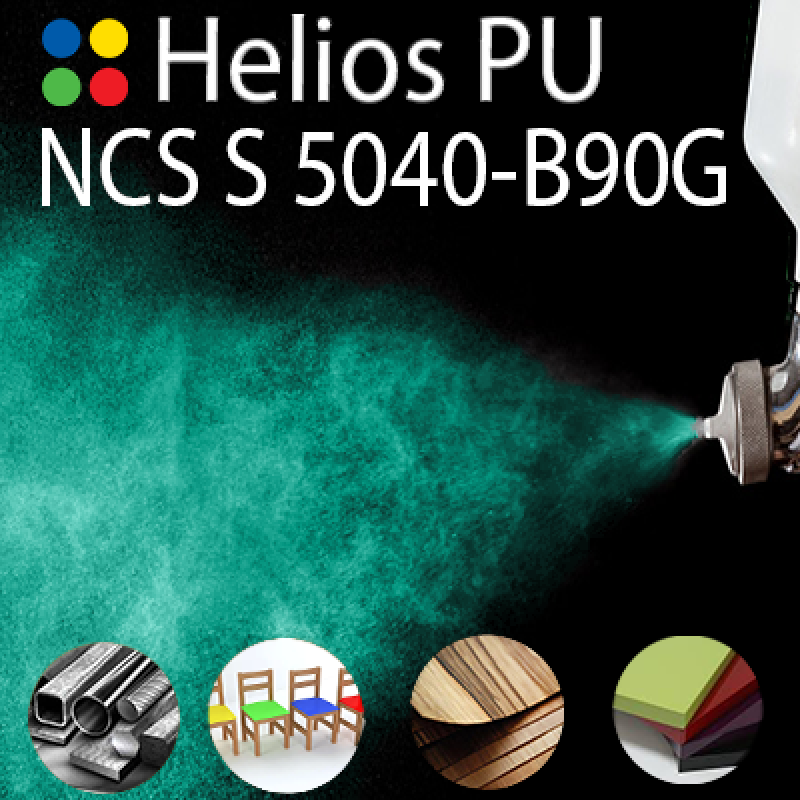 NCS S 5040-B90G шовковисто матова, 1 компонентна високоеластична поліуретанова емаль HELIOS PU - 1кг NCS S 5040-B90G шовковисто матова, 1 компонентна високоеластична поліуретанова емаль HELIOS PU - 1кг