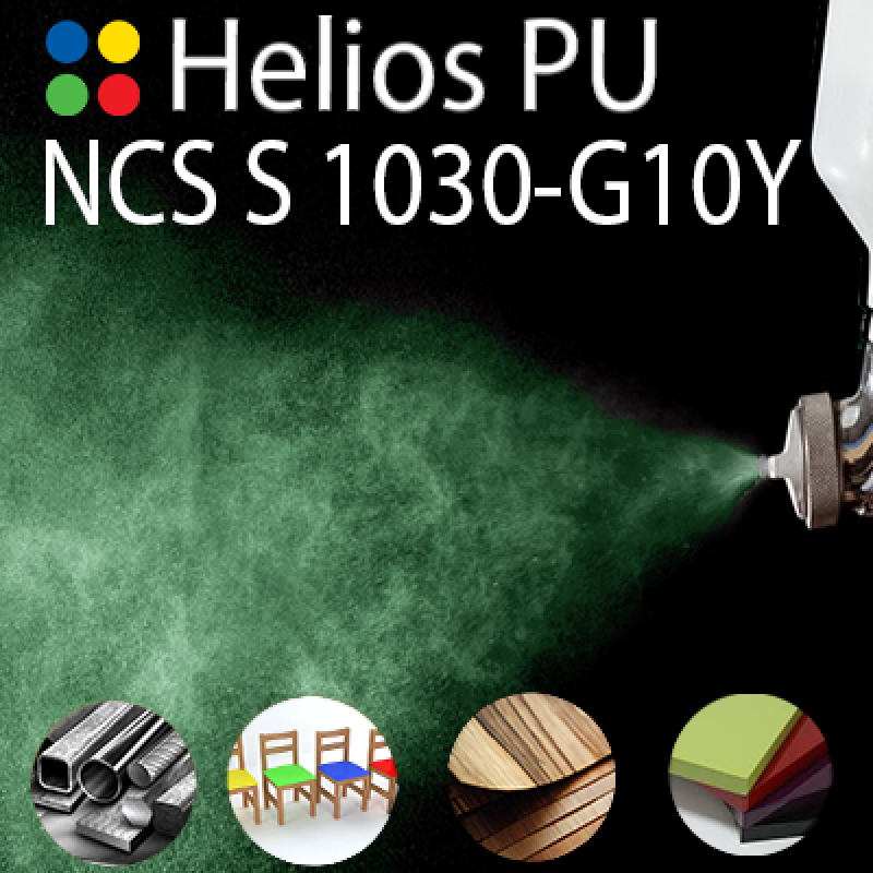 NCS S 1030-G10Y шовковисто матова, 1 компонентна високоеластична поліуретанова емаль HELIOS PU - 1кг NCS S 1030-G10Y шовковисто матова, 1 компонентна високоеластична поліуретанова емаль HELIOS PU - 1кг