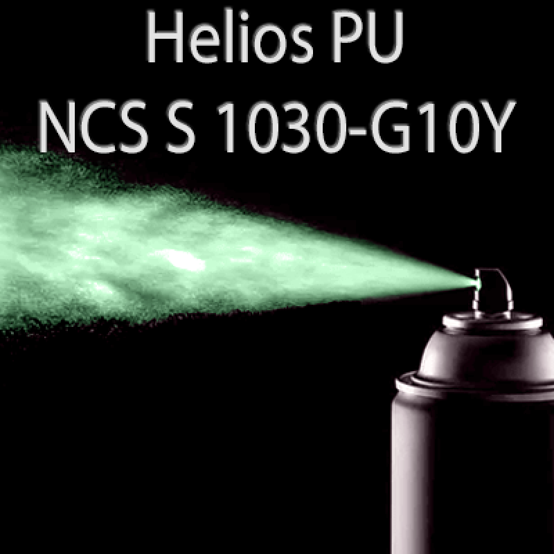 Аерозольна NCS S 1030-G10Y шовковисто матова, 1 компонентна поліуретанова емаль HELIOS PU - 400мл Аерозольна NCS S 1030-G10Y шовковисто матова, 1 компонентна поліуретанова емаль HELIOS PU - 400мл