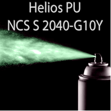 Аерозольна NCS S 2040-G10Y шовковисто матова, 1 компонентна поліуретанова емаль HELIOS PU - 400мл