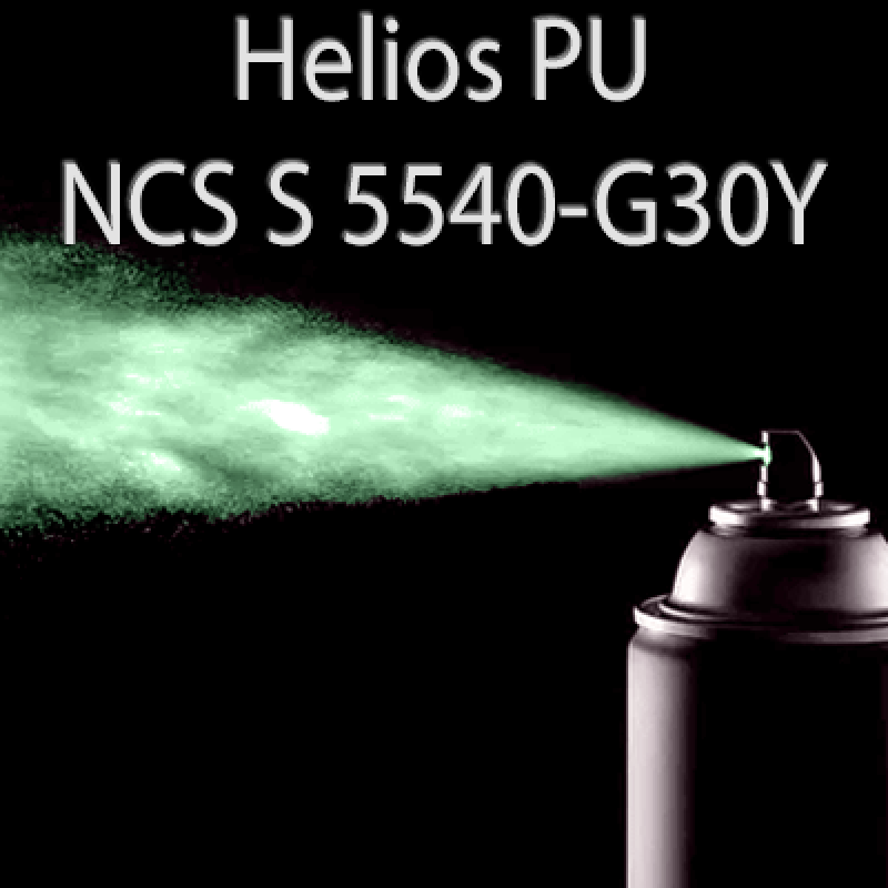 Аерозольна NCS S 5540-G30Y шовковисто матова, 1 компонентна поліуретанова емаль HELIOS PU - 400мл Аерозольна NCS S 5540-G30Y шовковисто матова, 1 компонентна поліуретанова емаль HELIOS PU - 400мл
