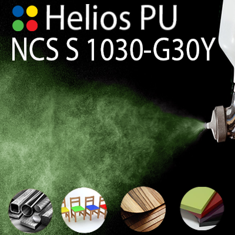 NCS S 1030-G30Y шовковисто матова, 1 компонентна високоеластична поліуретанова емаль HELIOS PU - 1кг NCS S 1030-G30Y шовковисто матова, 1 компонентна високоеластична поліуретанова емаль HELIOS PU - 1кг
