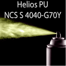 Аерозольна NCS S 4040-G70Y шовковисто матова, 1 компонентна поліуретанова емаль HELIOS PU - 400мл