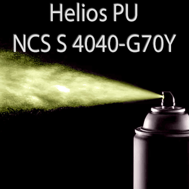 Аерозольна NCS S 4040-G70Y шовковисто матова, 1 компонентна поліуретанова емаль HELIOS PU - 400мл Аерозольна NCS S 4040-G70Y шовковисто матова, 1 компонентна поліуретанова емаль HELIOS PU - 400мл