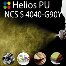 NCS S 4040-G90Y шовковисто матова, 1 компонентна високоеластична поліуретанова емаль HELIOS PU - 1кг