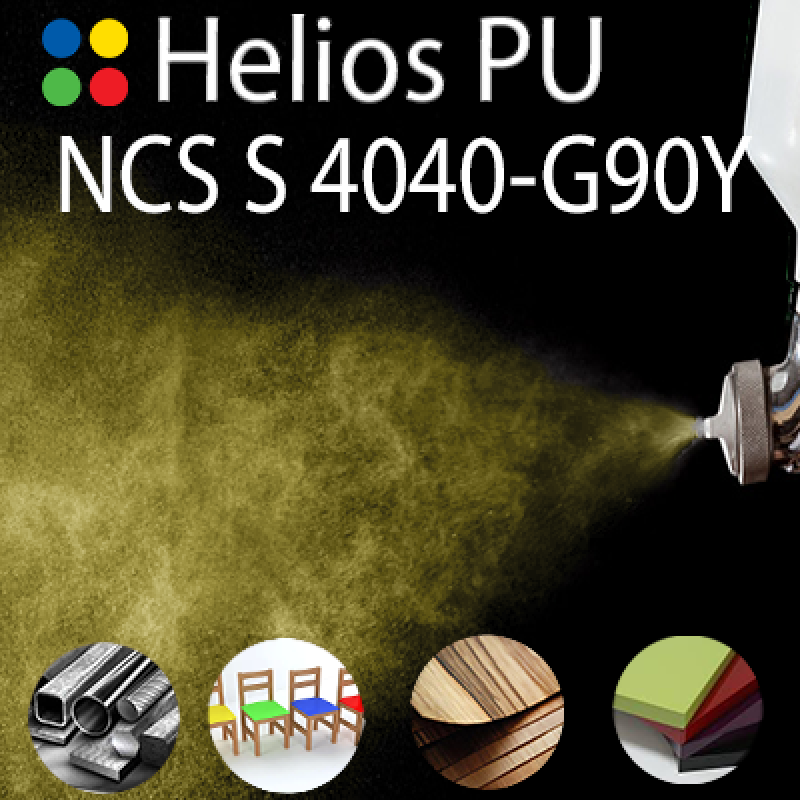 NCS S 4040-G90Y шовковисто матова, 1 компонентна високоеластична поліуретанова емаль HELIOS PU - 1кг NCS S 4040-G90Y шовковисто матова, 1 компонентна високоеластична поліуретанова емаль HELIOS PU - 1кг