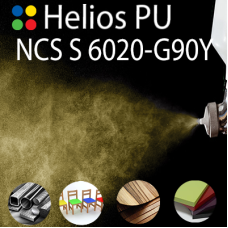 NCS S 6020-G90Y шовковисто матова, 1 компонентна високоеластична поліуретанова емаль HELIOS PU - 1кг