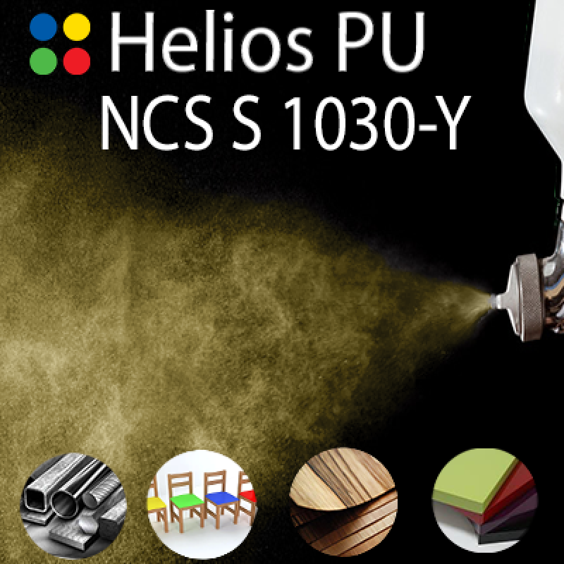 NCS S 1030-Y шовковисто матова, 1 компонентна високоеластична поліуретанова емаль HELIOS PU - 1кг NCS S 1030-Y шовковисто матова, 1 компонентна високоеластична поліуретанова емаль HELIOS PU - 1кг
