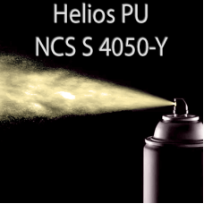 Аерозольна NCS S 4050-Y шовковисто матова, 1 компонентна поліуретанова емаль HELIOS PU - 400мл
