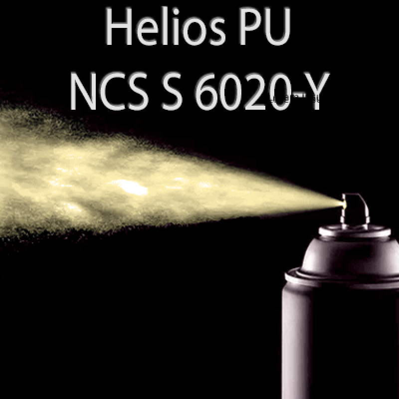 Аерозольна NCS S 6020-Y шовковисто матова, 1 компонентна поліуретанова емаль HELIOS PU - 400мл Аерозольна NCS S 6020-Y шовковисто матова, 1 компонентна поліуретанова емаль HELIOS PU - 400мл
