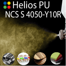 NCS S 4050-Y10R шовковисто матова, 1 компонентна високоеластична поліуретанова емаль HELIOS PU - 1кг