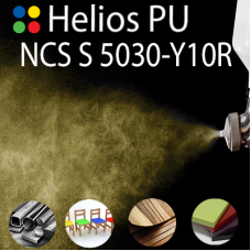 NCS S 5030-Y10R шовковисто матова, 1 компонентна високоеластична поліуретанова емаль HELIOS PU - 1кг