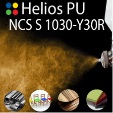 NCS S 1030-Y30R шовковисто матова, 1 компонентна високоеластична поліуретанова емаль HELIOS PU - 1кг