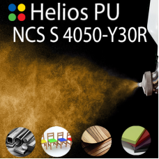 NCS S 4050-Y30R шовковисто матова, 1 компонентна високоеластична поліуретанова емаль HELIOS PU - 1кг