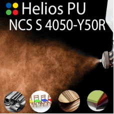 NCS S 4050-Y50R шовковисто матова, 1 компонентна високоеластична поліуретанова емаль HELIOS PU - 1кг