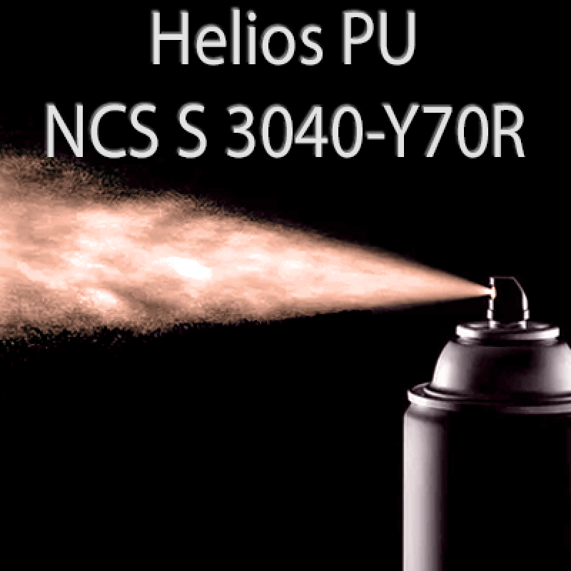 Аерозольна NCS S 3040-Y70R шовковисто матова, 1 компонентна поліуретанова емаль HELIOS PU - 400мл Аерозольна NCS S 3040-Y70R шовковисто матова, 1 компонентна поліуретанова емаль HELIOS PU - 400мл