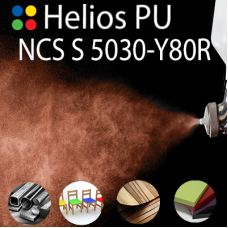 NCS S 5030-Y80R шовковисто матова, 1 компонентна високоеластична поліуретанова емаль HELIOS PU - 1кг