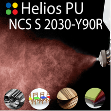 NCS S 2030-Y90R шовковисто матова, 1 компонентна високоеластична поліуретанова емаль HELIOS PU - 1кг