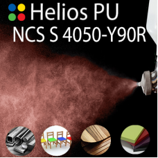 NCS S 4050-Y90R шовковисто матова, 1 компонентна високоеластична поліуретанова емаль HELIOS PU - 1кг