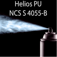 Аерозольна NCS S 4055-B шовковисто матова, 1 компонентна поліуретанова емаль HELIOS PU - 400мл