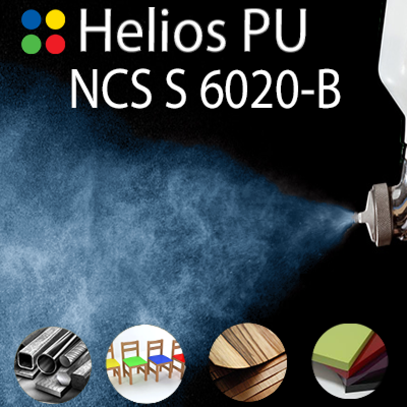 NCS S 6020-B шовковисто матова, 1 компонентна високоеластична поліуретанова емаль HELIOS PU - 1кг NCS S 6020-B шовковисто матова, 1 компонентна високоеластична поліуретанова емаль HELIOS PU - 1кг