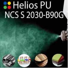 NCS S 2030-B90G шовковисто матова, 1 компонентна високоеластична поліуретанова емаль HELIOS PU - 1кг