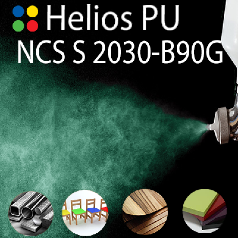 NCS S 2030-B90G шовковисто матова, 1 компонентна високоеластична поліуретанова емаль HELIOS PU - 1кг NCS S 2030-B90G шовковисто матова, 1 компонентна високоеластична поліуретанова емаль HELIOS PU - 1кг