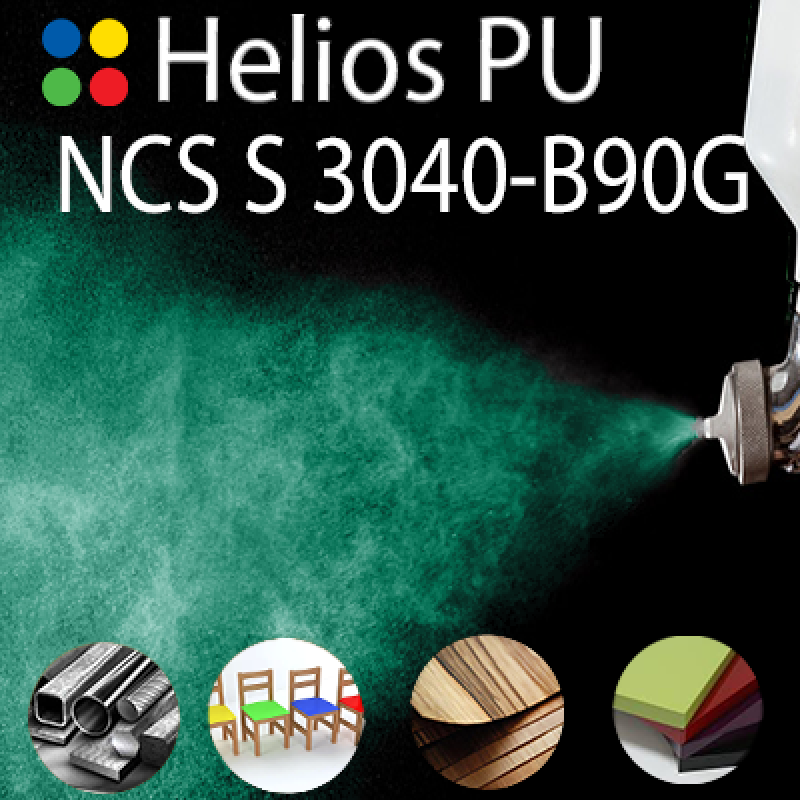 NCS S 3040-B90G шовковисто матова, 1 компонентна високоеластична поліуретанова емаль HELIOS PU - 1кг NCS S 3040-B90G шовковисто матова, 1 компонентна високоеластична поліуретанова емаль HELIOS PU - 1кг