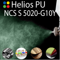 NCS S 5020-G10Y шовковисто матова, 1 компонентна високоеластична поліуретанова емаль HELIOS PU - 1кг