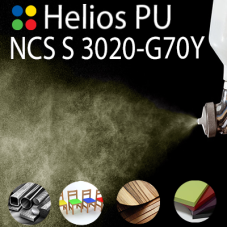 NCS S 3020-G70Y шовковисто матова, 1 компонентна високоеластична поліуретанова емаль HELIOS PU - 1кг