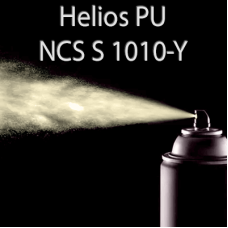 Аерозольна NCS S 1010-Y шовковисто матова, 1 компонентна поліуретанова емаль HELIOS PU - 400мл