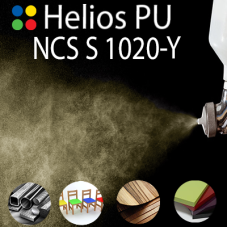 NCS S 1020-Y шовковисто матова, 1 компонентна високоеластична поліуретанова емаль HELIOS PU - 1кг