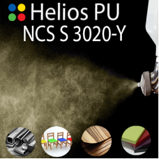 NCS S 3020-Y шовковисто матова, 1 компонентна високоеластична поліуретанова емаль HELIOS PU - 1кг