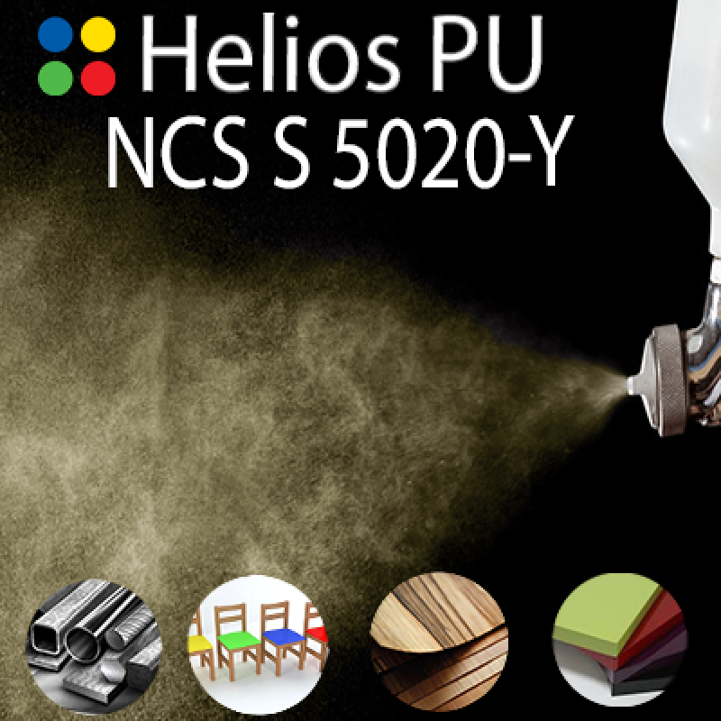 NCS S 5020-Y шовковисто матова, 1 компонентна високоеластична поліуретанова емаль HELIOS PU - 1кг NCS S 5020-Y шовковисто матова, 1 компонентна високоеластична поліуретанова емаль HELIOS PU - 1кг