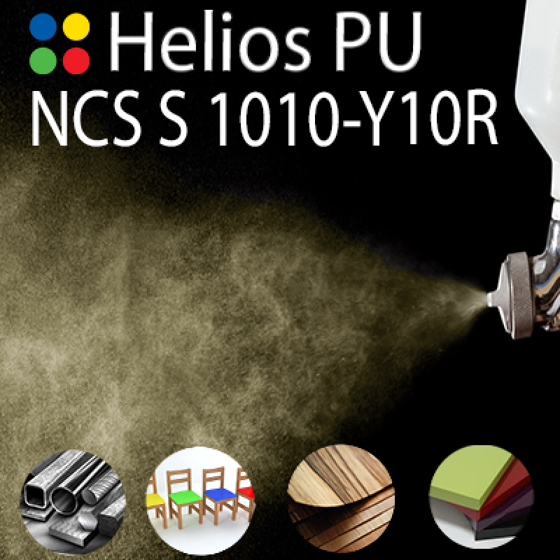 NCS S 1010-Y10R шовковисто матова, 1 компонентна високоеластична поліуретанова емаль HELIOS PU - 1кг NCS S 1010-Y10R шовковисто матова, 1 компонентна високоеластична поліуретанова емаль HELIOS PU - 1кг