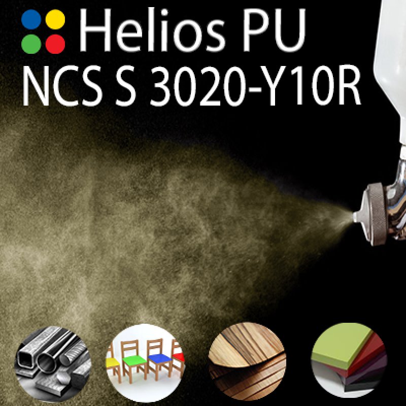 NCS S 3020-Y10R шовковисто матова, 1 компонентна високоеластична поліуретанова емаль HELIOS PU - 1кг NCS S 3020-Y10R шовковисто матова, 1 компонентна високоеластична поліуретанова емаль HELIOS PU - 1кг