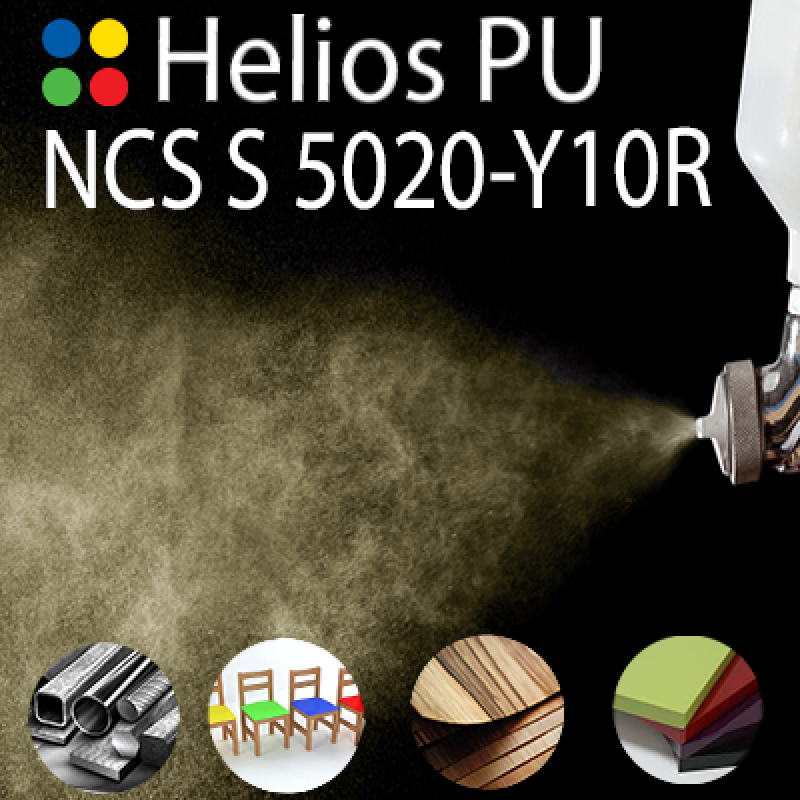 NCS S 5020-Y10R шовковисто матова, 1 компонентна високоеластична поліуретанова емаль HELIOS PU - 1кг NCS S 5020-Y10R шовковисто матова, 1 компонентна високоеластична поліуретанова емаль HELIOS PU - 1кг