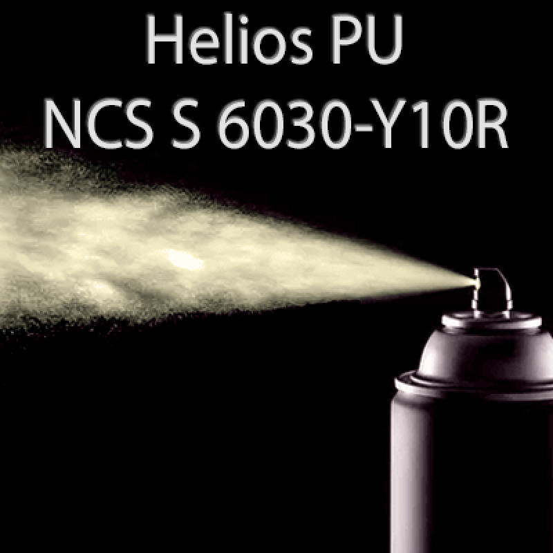 Аерозольна NCS S 6030-Y10R шовковисто матова, 1 компонентна поліуретанова емаль HELIOS PU - 400мл
