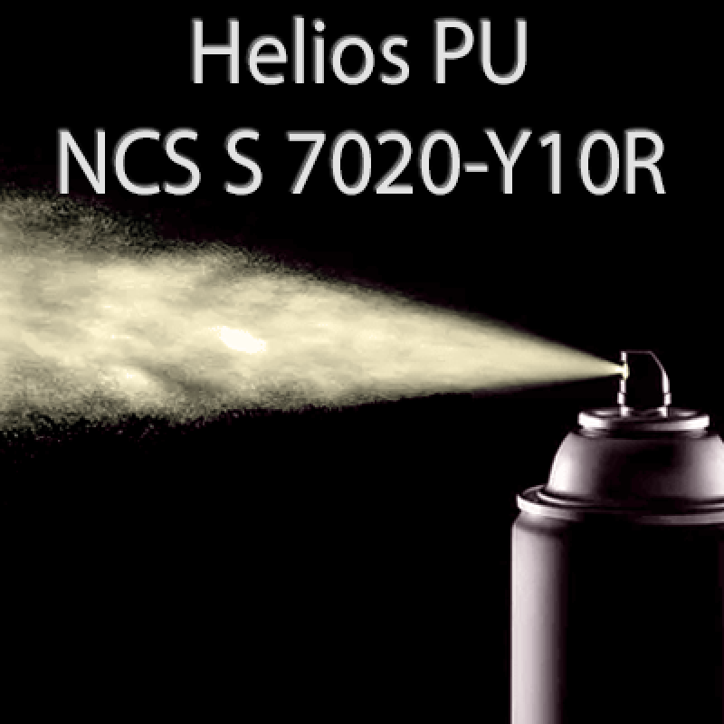 Аерозольна NCS S 7020-Y10R шовковисто матова, 1 компонентна поліуретанова емаль HELIOS PU - 400мл
