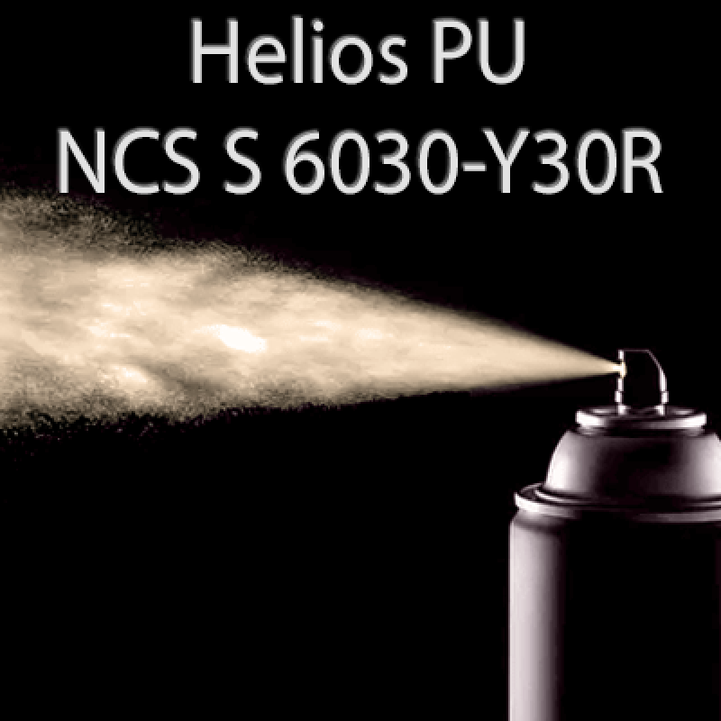 Аерозольна NCS S 6030-Y30R шовковисто матова, 1 компонентна поліуретанова емаль HELIOS PU - 400мл Аерозольна NCS S 6030-Y30R шовковисто матова, 1 компонентна поліуретанова емаль HELIOS PU - 400мл