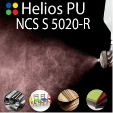 NCS S 5020-R шовковисто матова, 1 компонентна високоеластична поліуретанова емаль HELIOS PU - 1кг