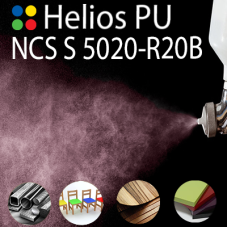 NCS S 5020-R20B шовковисто матова, 1 компонентна високоеластична поліуретанова емаль HELIOS PU - 1кг