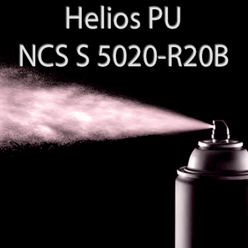 Аерозольна NCS S 5020-R20B шовковисто матова, 1 компонентна поліуретанова емаль HELIOS PU - 400мл