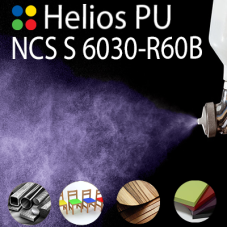 NCS S 6030-R60B шовковисто матова, 1 компонентна високоеластична поліуретанова емаль HELIOS PU - 1кг