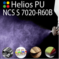NCS S 7020-R60B шовковисто матова, 1 компонентна високоеластична поліуретанова емаль HELIOS PU - 1кг