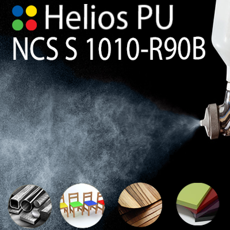 NCS S 1010-R90B шовковисто матова, 1 компонентна високоеластична поліуретанова емаль HELIOS PU - 1кг NCS S 1010-R90B шовковисто матова, 1 компонентна високоеластична поліуретанова емаль HELIOS PU - 1кг