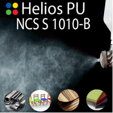 NCS S 1010-B шовковисто матова, 1 компонентна високоеластична поліуретанова емаль HELIOS PU - 1кг