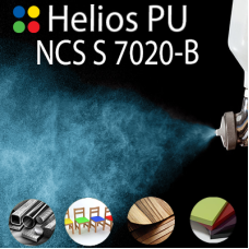 NCS S 7020-B шовковисто матова, 1 компонентна високоеластична поліуретанова емаль HELIOS PU - 1кг