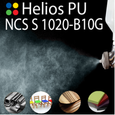 NCS S 1020-B10G шовковисто матова, 1 компонентна високоеластична поліуретанова емаль HELIOS PU - 1кг
